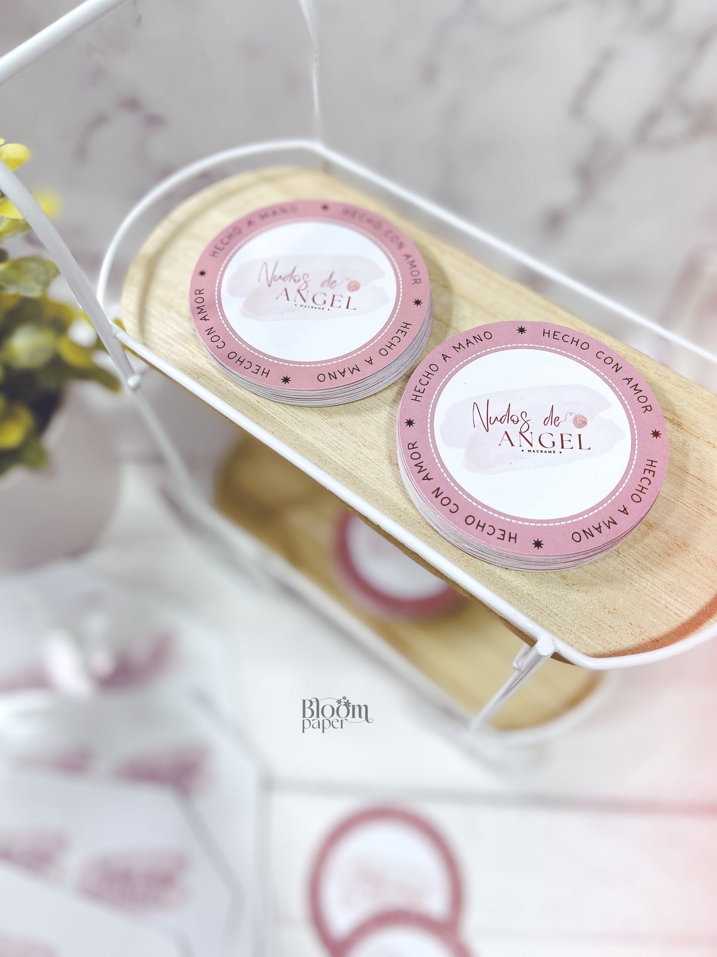 Tarjetas por un lado personalizadas