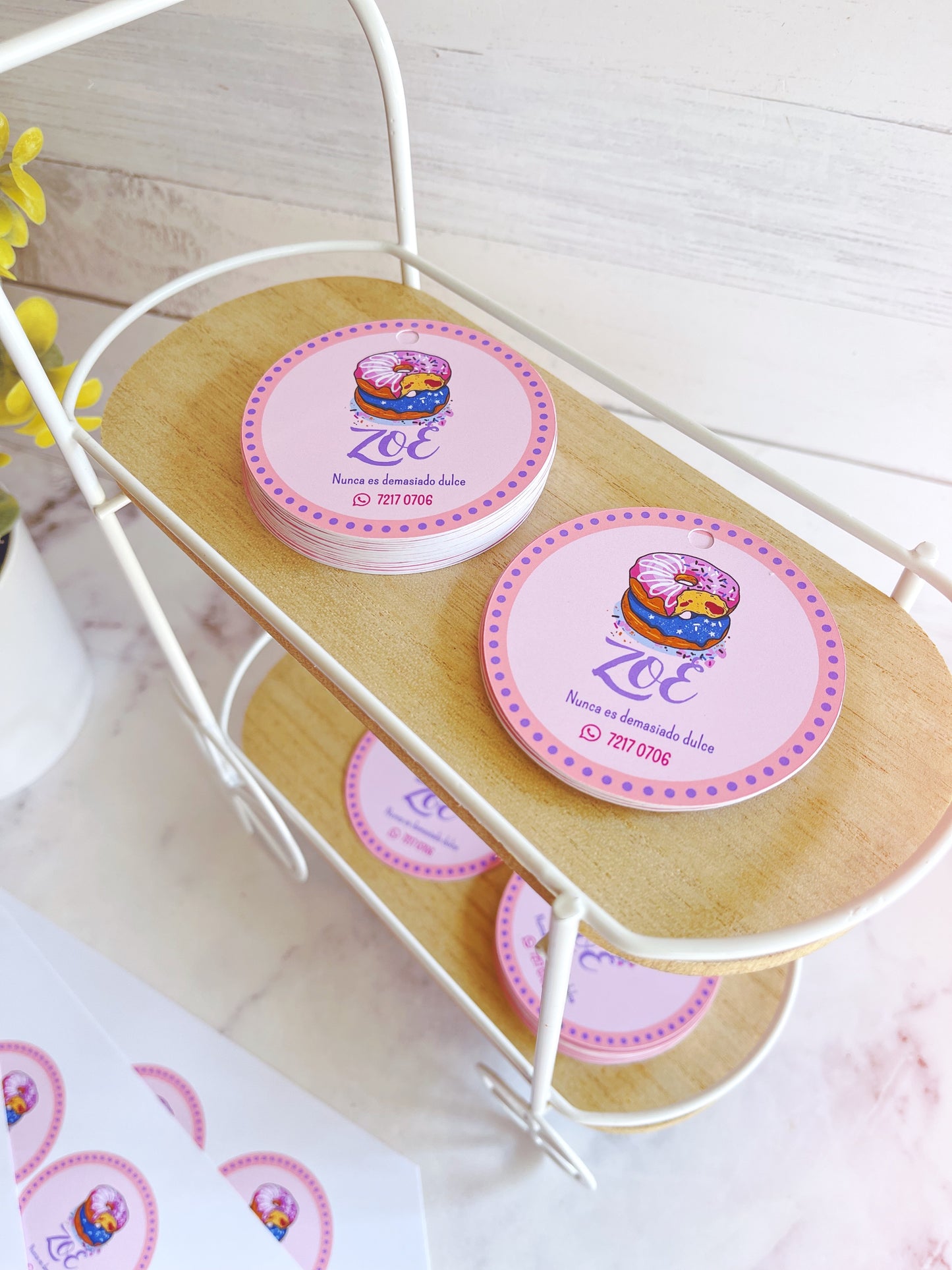 Tarjetas por ambos lados personalizadas