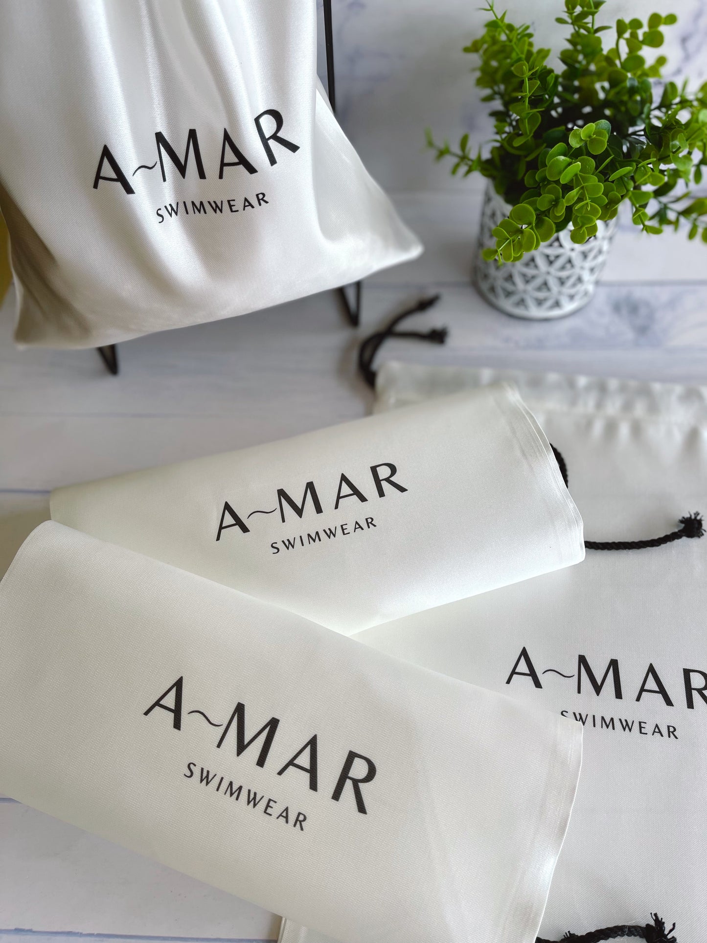 Bolsas de tela para trajes de baño u otros