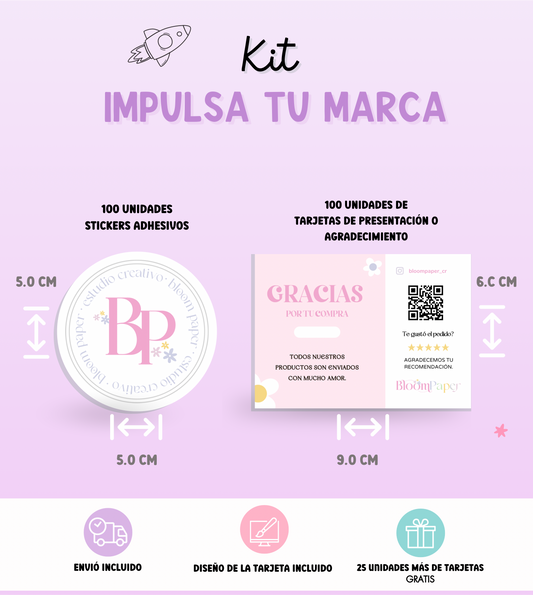 Kit impulsa tu marca