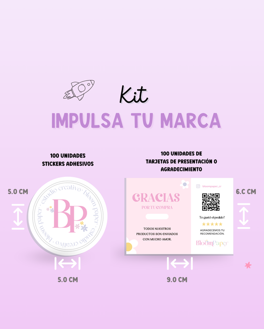 Kit impulsa tu marca
