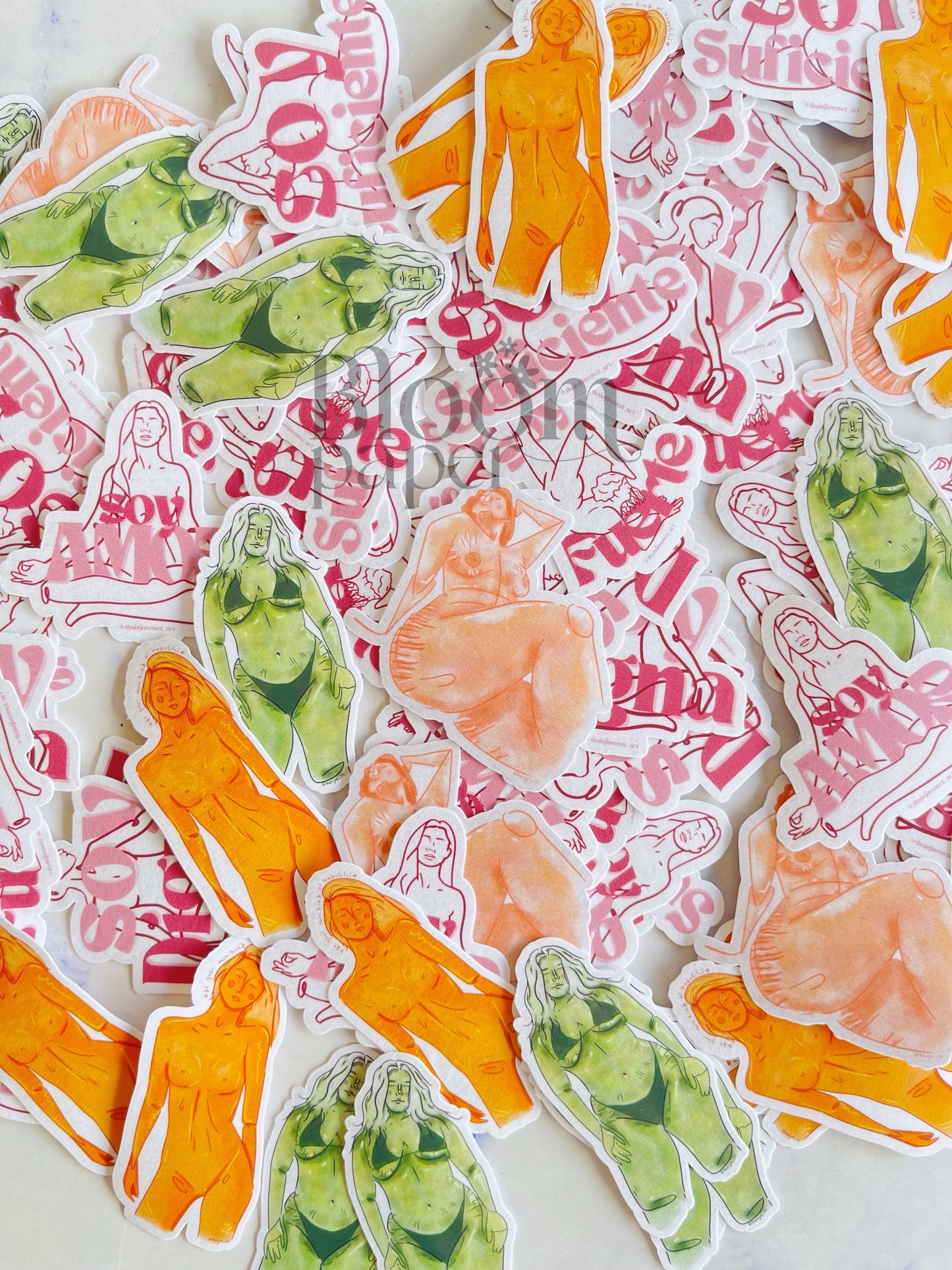 Mis trabajos en stickers