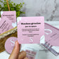 Tarjetas por un lado personalizadas