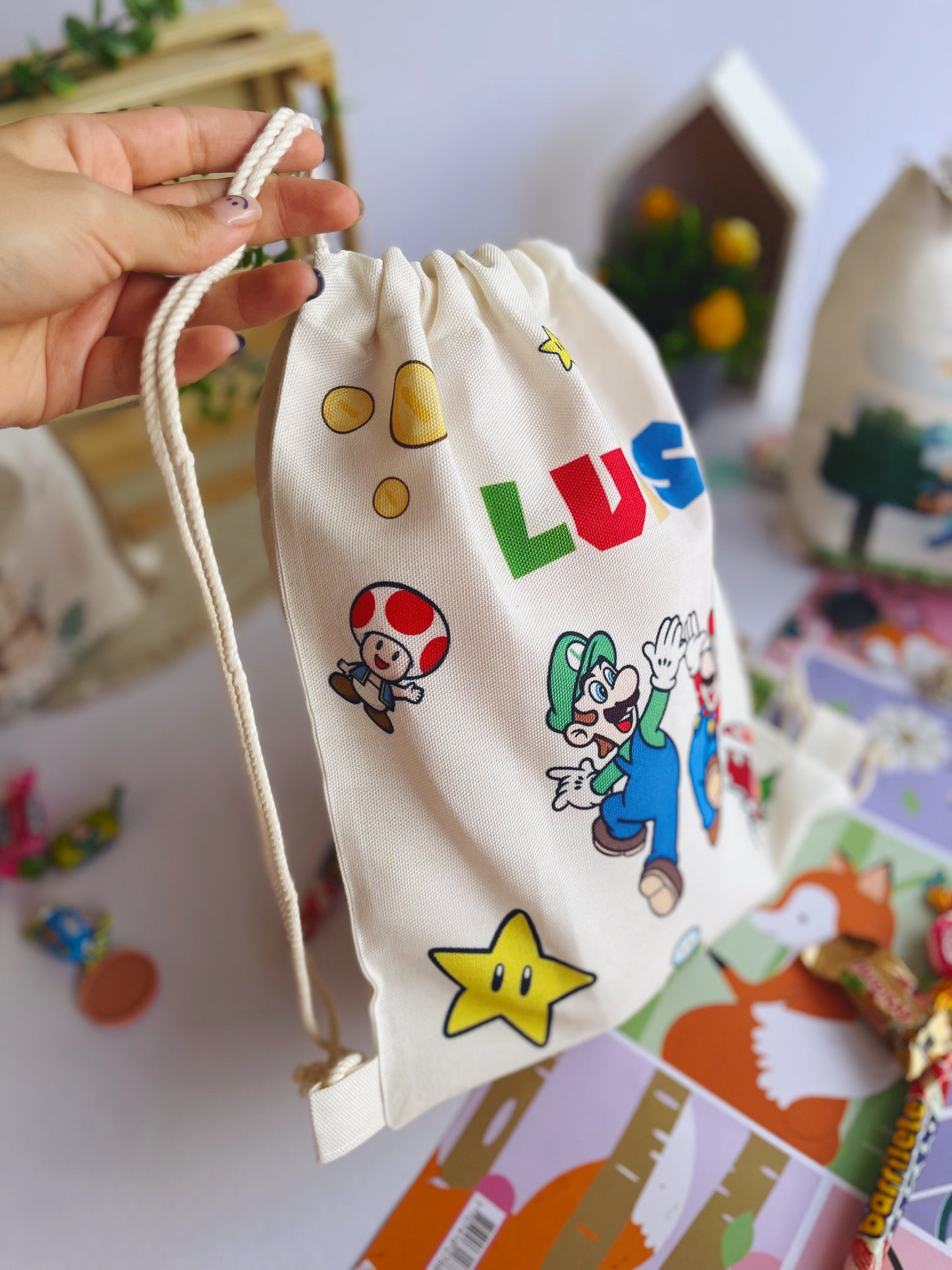 Bolsa tipo bolso atrás