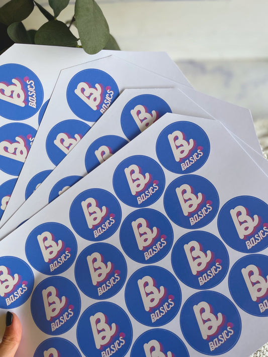 Stickers personalizados con logo