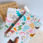 Agenda de pedidos + block de notepads