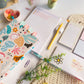 Agenda de pedidos + block de notepads